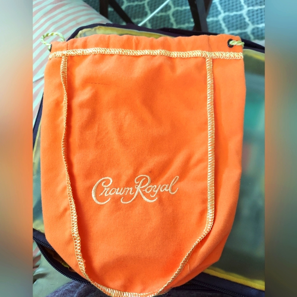 Crown Royal orange pouch